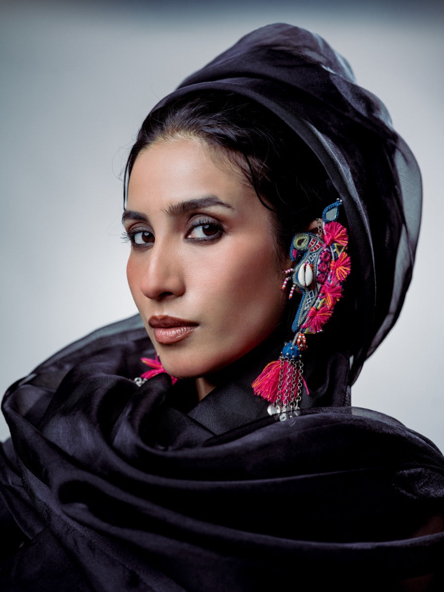 Haalne Ali!! handcrafted sparrow traditional earcuffs!!