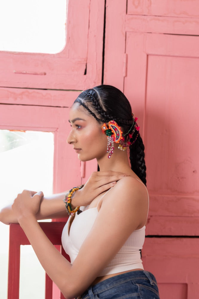 Molo!! Handcrafted traditional earrings