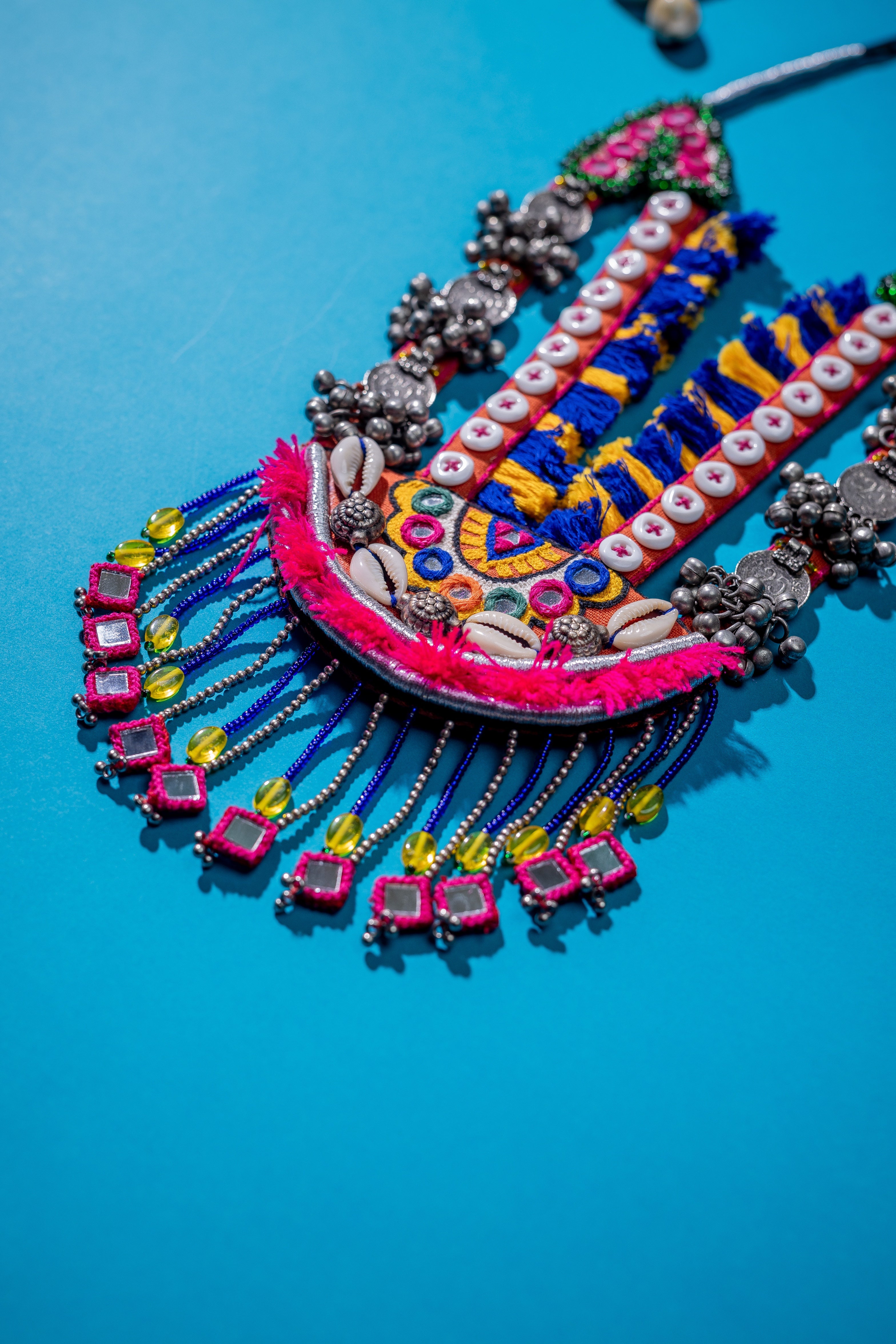 Lekker!! Handcrafted embroidered traditional neckpiece