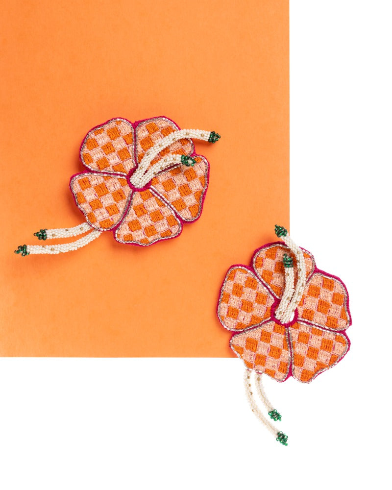 Guai! Handmade floral earrings