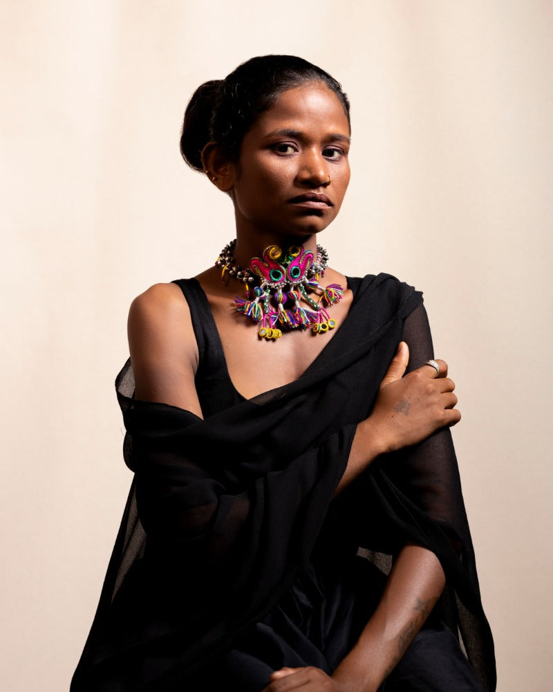 Bhenkda! Handmade traditional choker