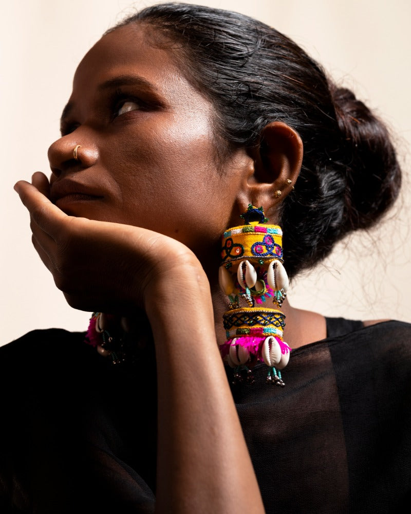 Chakudi!! Handmade traditional earrings