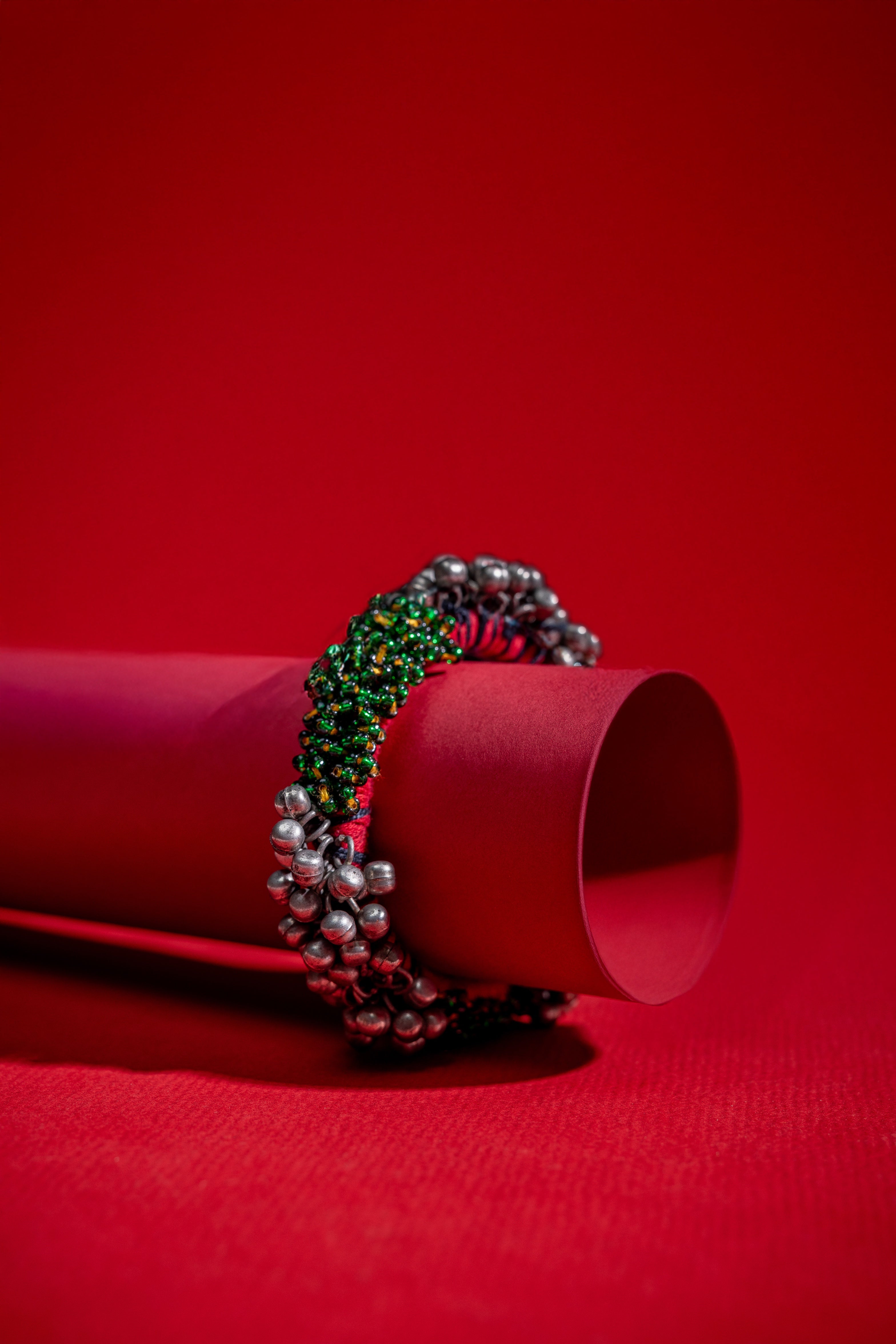 Handcrafted ghunghru bangle