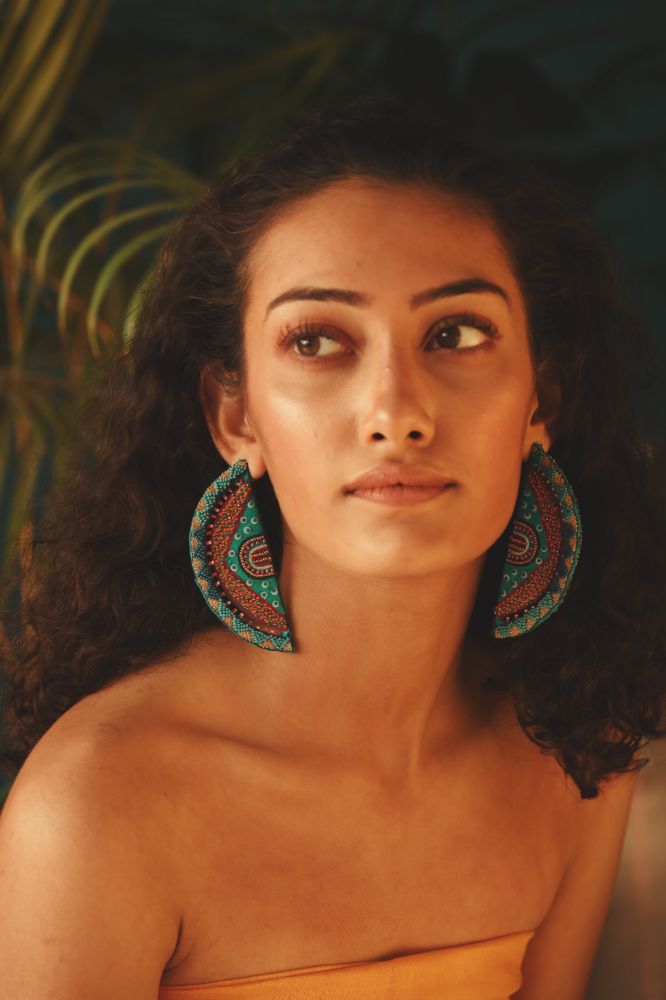 Oh My My!! Handmade hoop earrings