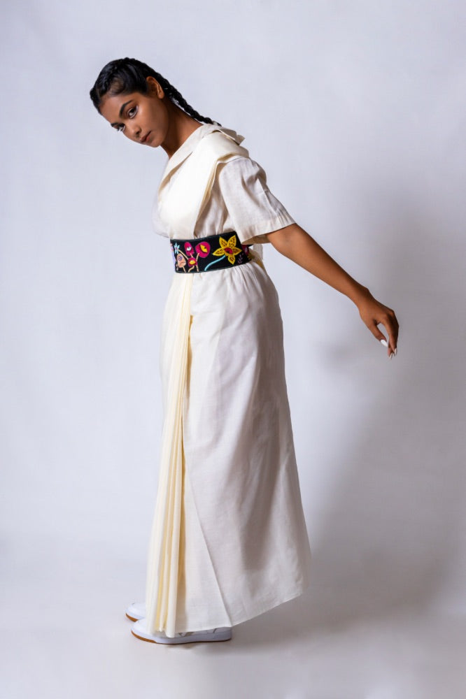 Tambola handcrafted leather belt