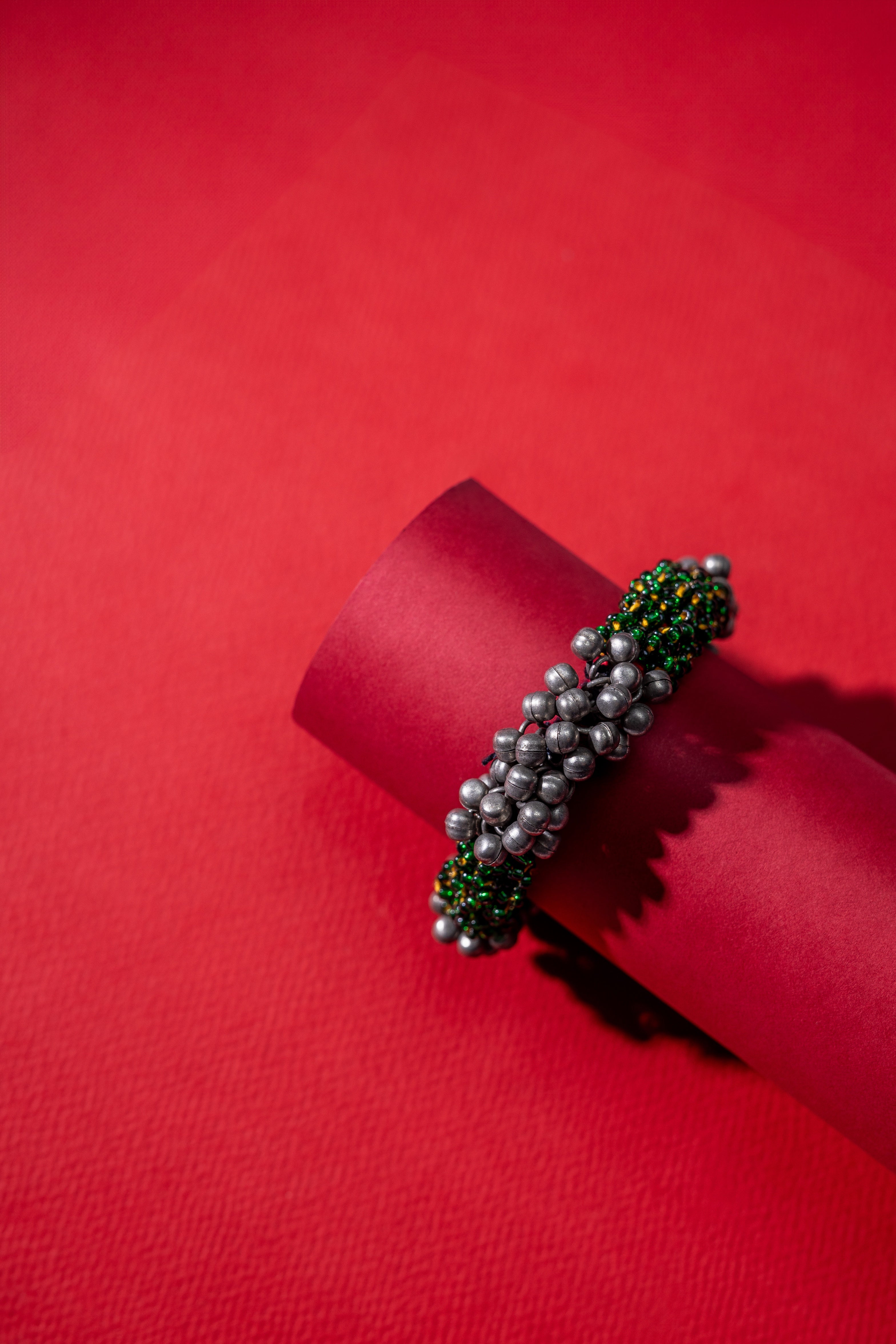 Handcrafted ghunghru bangle