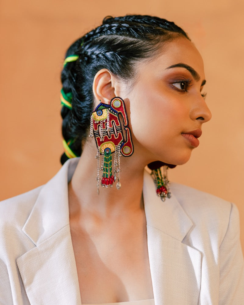 Topa!! Handmade traditional earrings