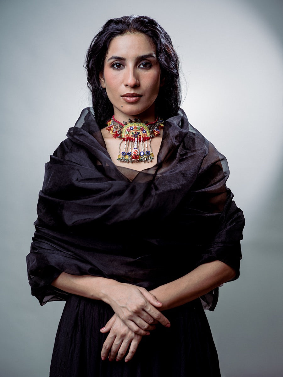 Bov Traans!! Handcrafted traditional embroidery choker