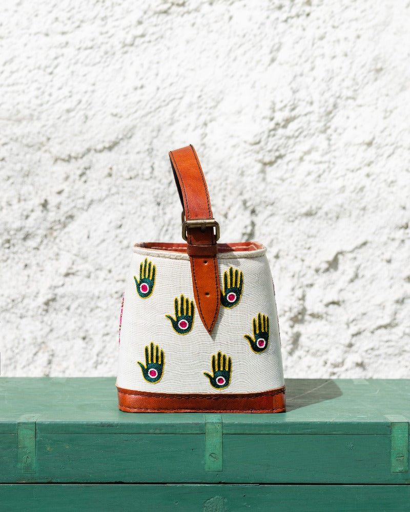 Sudoku! Handcrafted pure leather bag