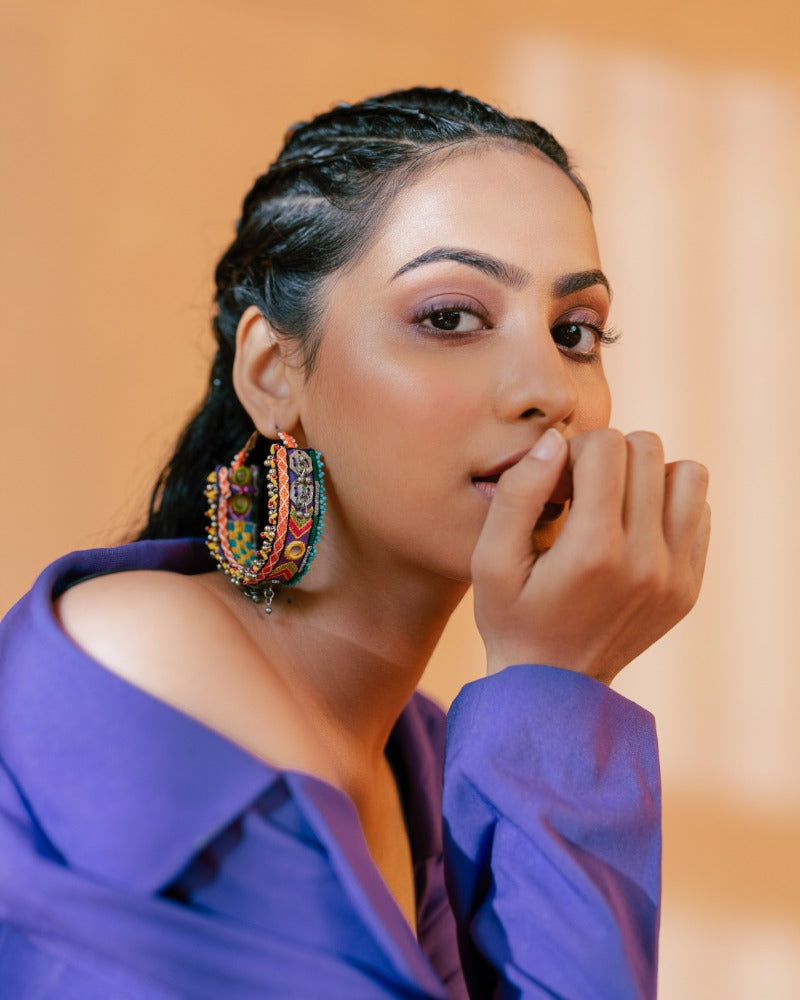 Haltino Tha!! Handmade traditional hoop earrings