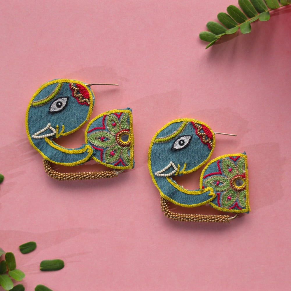 Bingo! Handmade hoop earrings