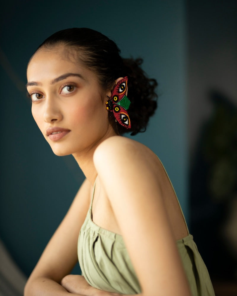 What The Bug!! Handmade ladybug earrings