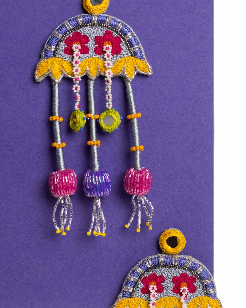 Machhe!! Handmade earrings