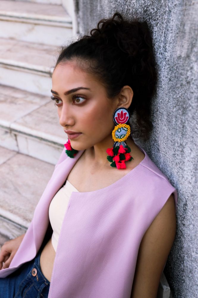 Bakudi! Handmade traditional earrings