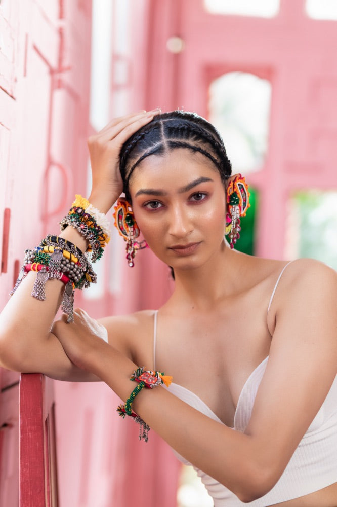 Molo!! Handcrafted traditional earrings