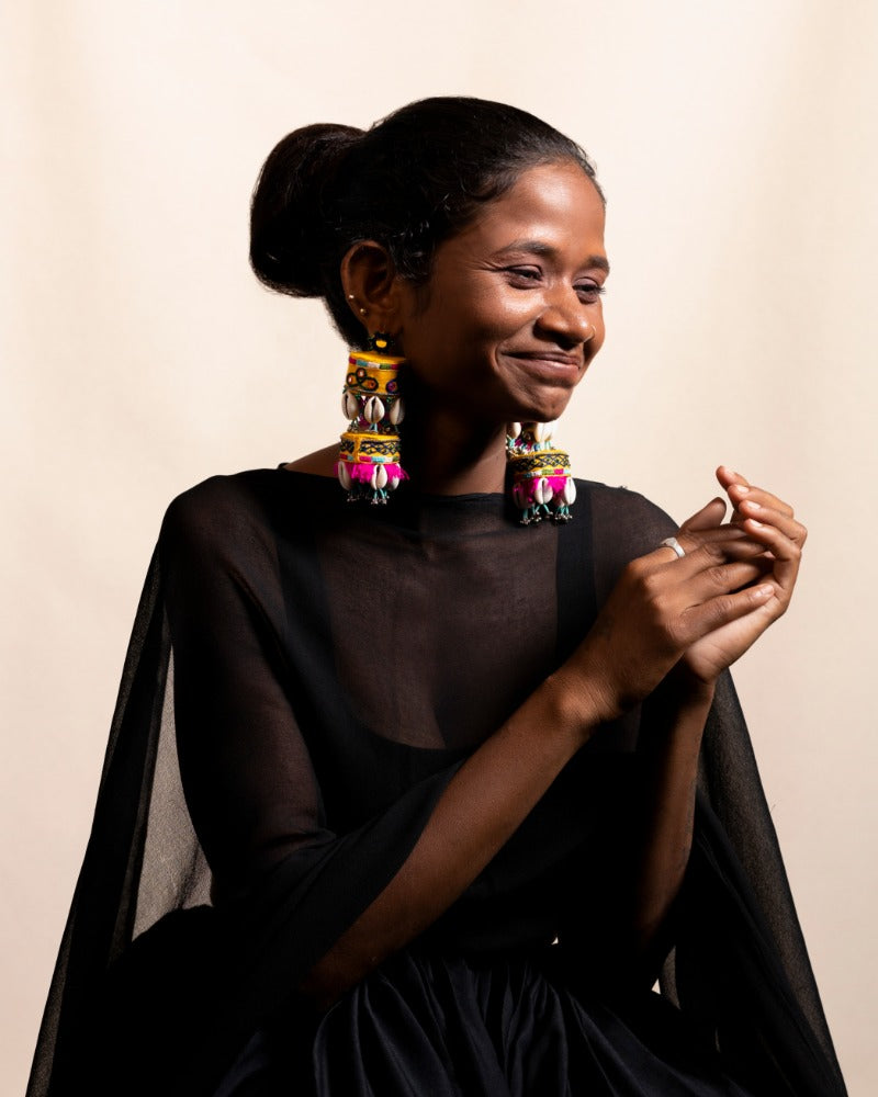 Chakudi!! Handmade traditional earrings