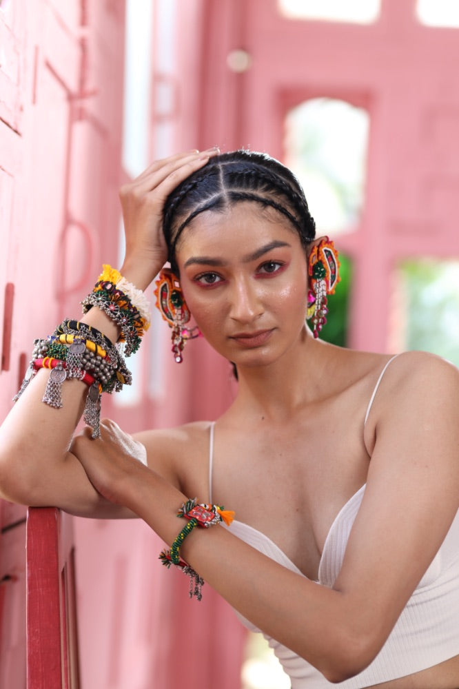 Gevoel!! Handmade traditional cuff bracelet