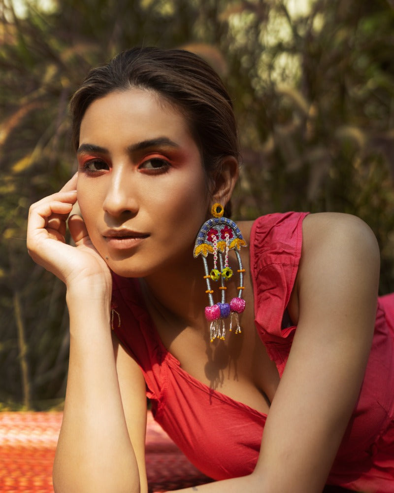 Machhe!! Handmade earrings