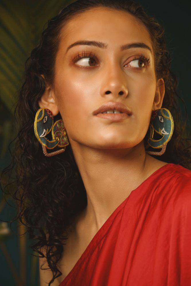 Bingo! Handmade hoop earrings