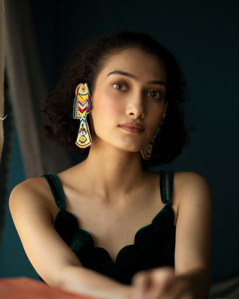 Don't Tell Me! Handmade fish earrings