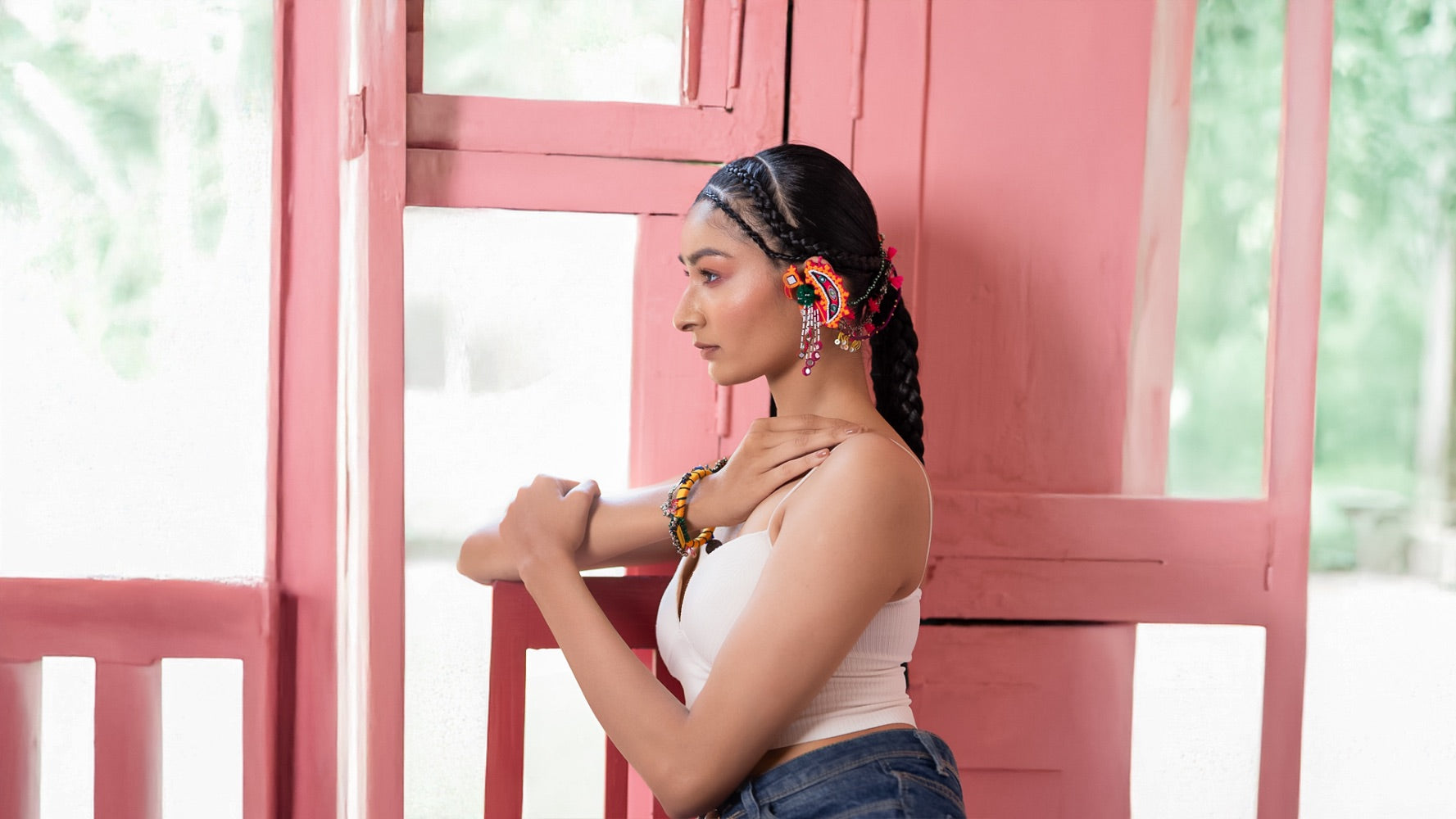 Molo!! Handcrafted traditional earrings