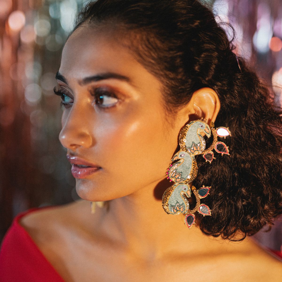 Aampanna handmade ethnic earrings