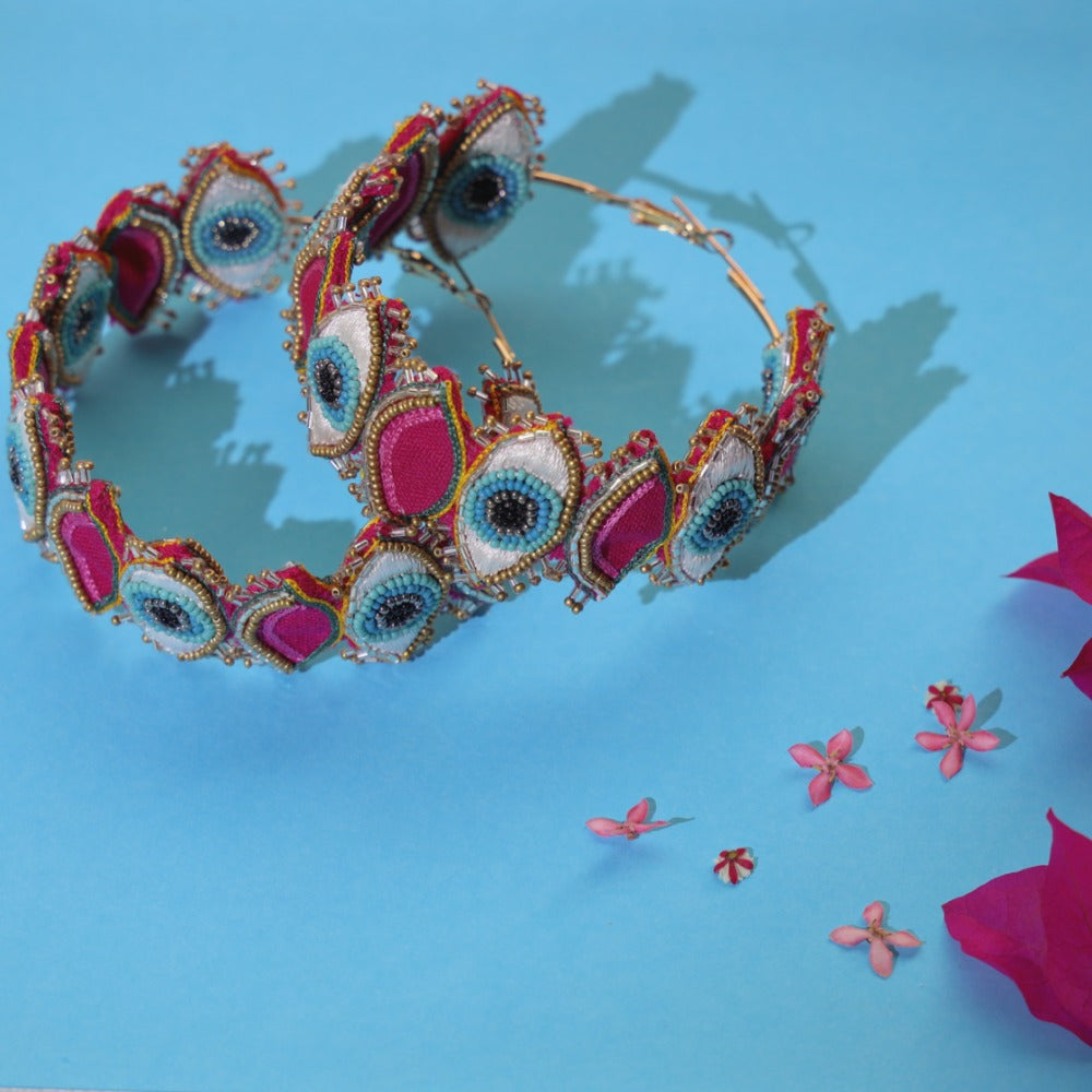 Ouucchh!! Handmade hoop earrings