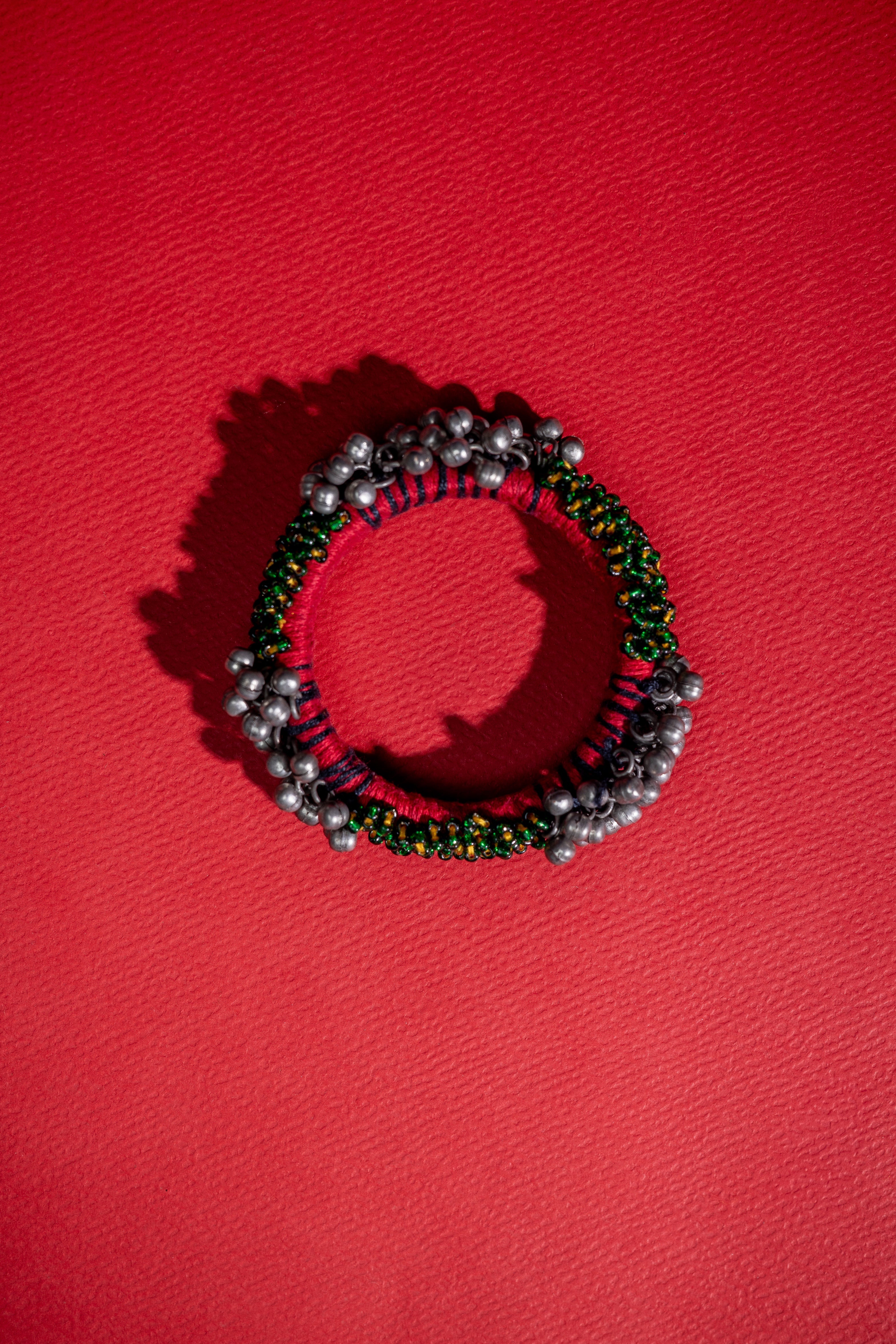 Handcrafted ghunghru bangle