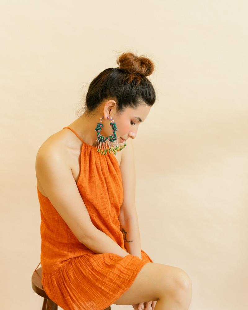 Navagio handmade butterfly earrings