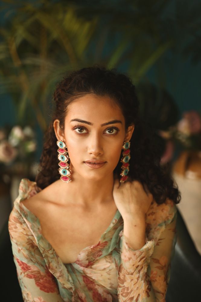 Ooh La La! Handmade evil eye earrings