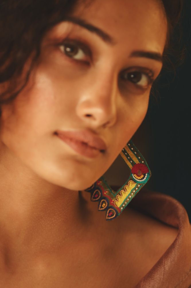 Booyah! Handmade hoop earrings