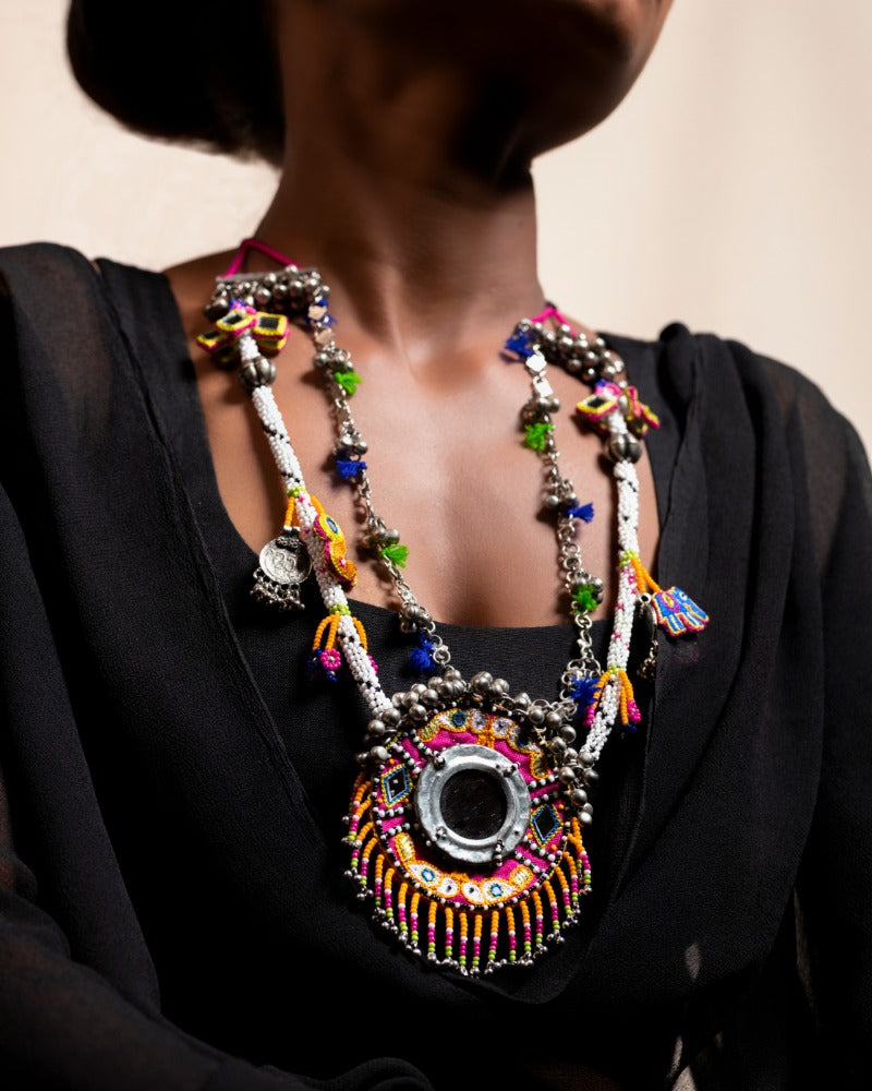 Dhampachada! Handmade traditional neckpiece