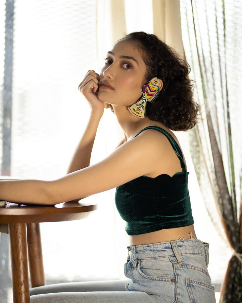 Don't Tell Me! Handmade fish earrings