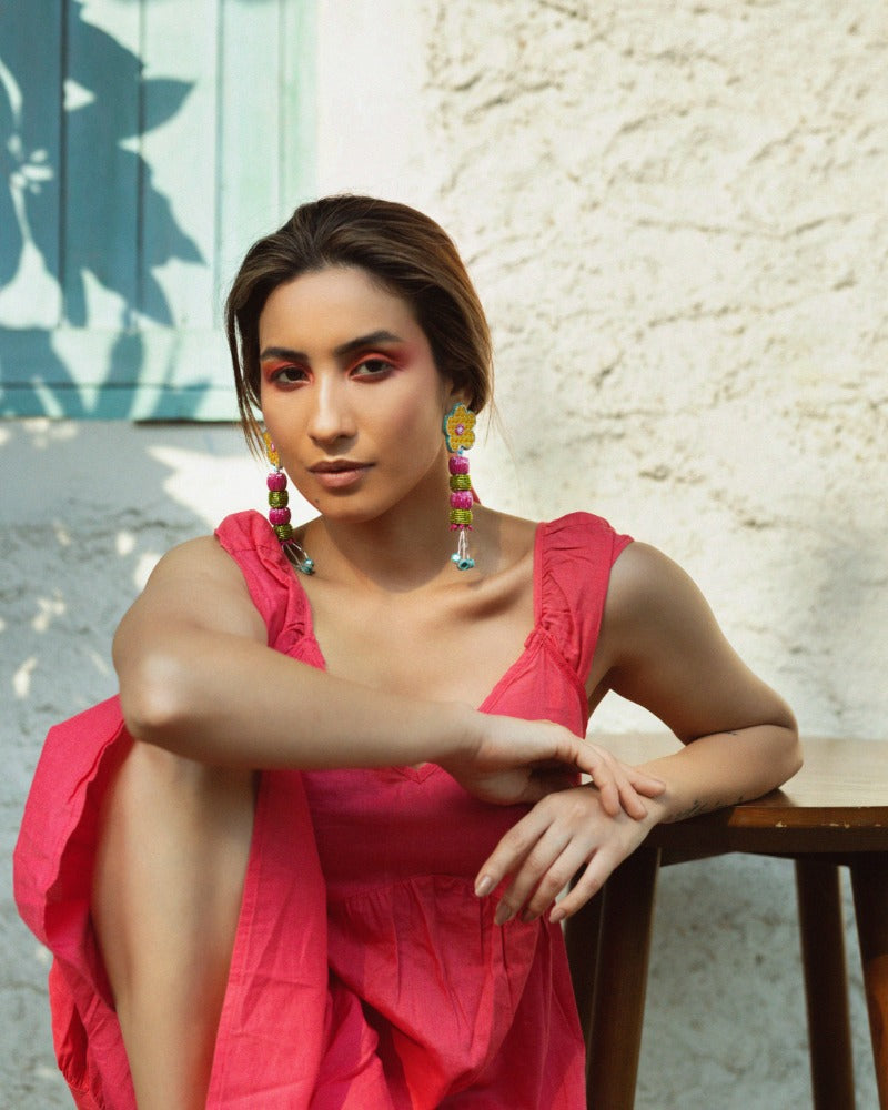 Bravo!! Handmade floral earrings