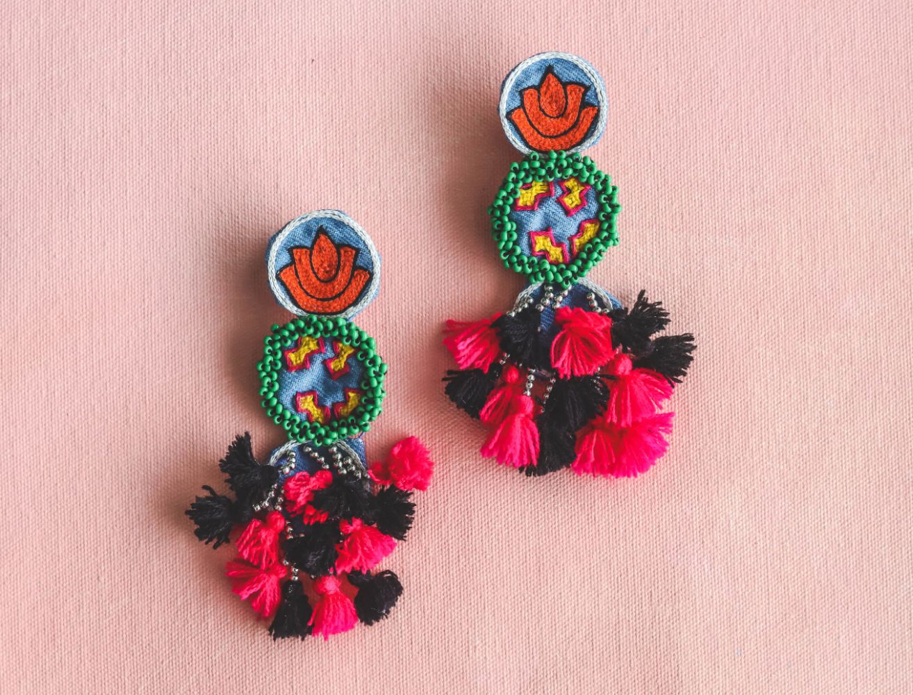 Bakudi! Handmade traditional earrings