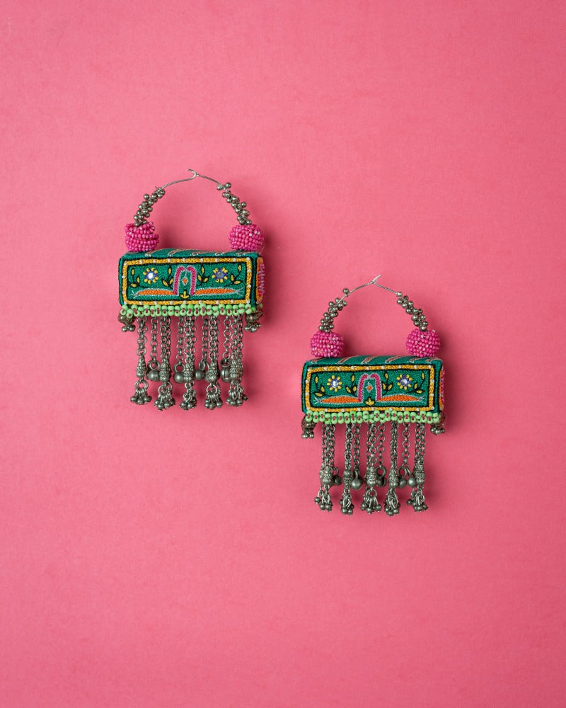 Dagu Magu! Handmade traditional hoop earrings