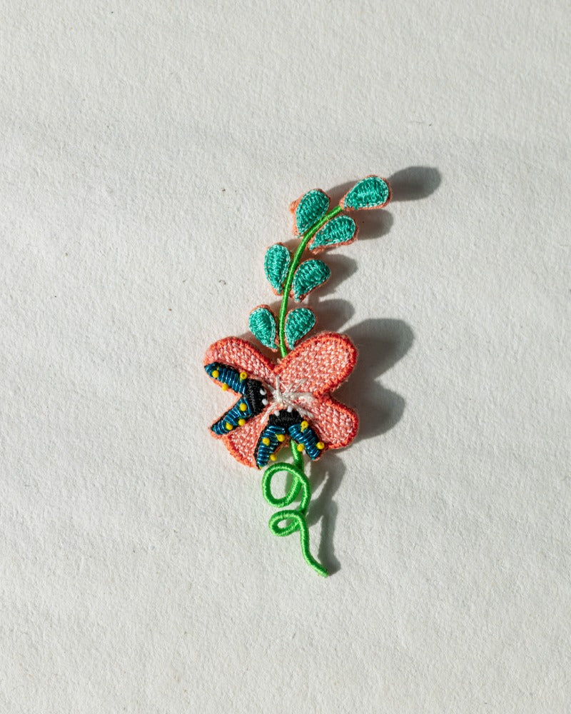 Tahiti handmade floral earrings