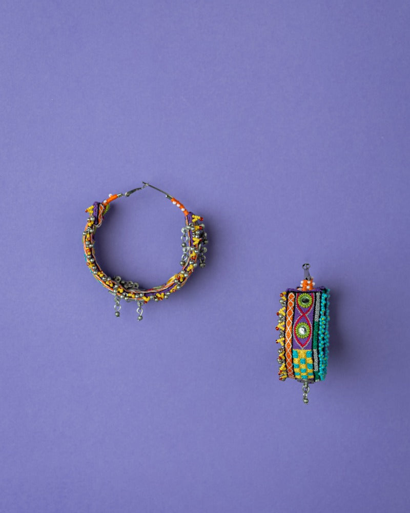 Haltino Tha!! Handmade traditional hoop earrings