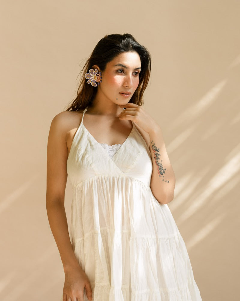 Matira handmade floral earcuffs