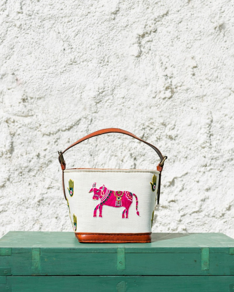 Sudoku! Handcrafted pure leather bag