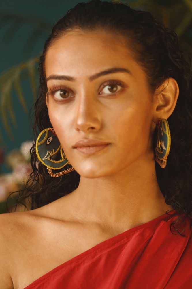 Bingo! Handmade hoop earrings