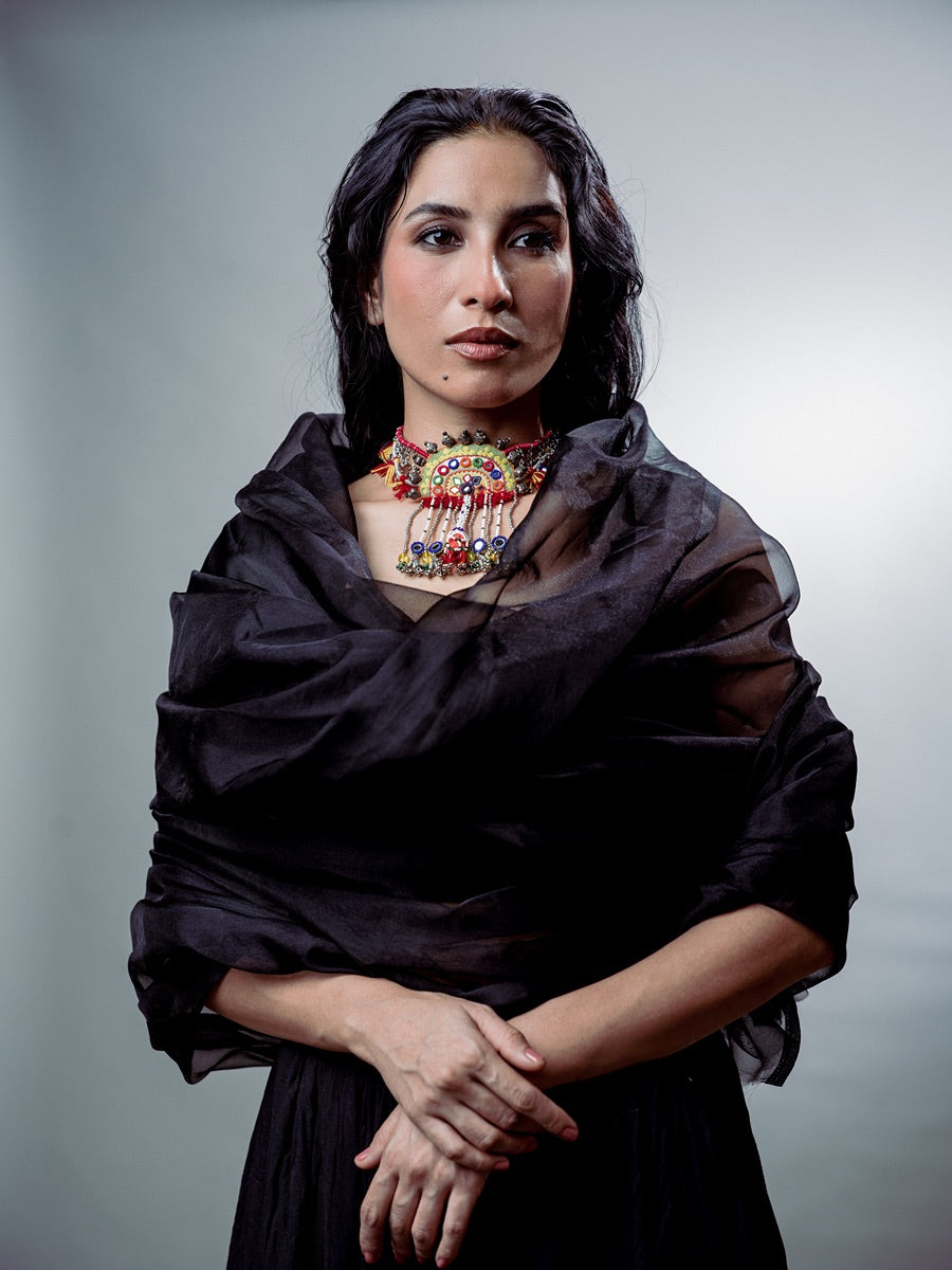 Bov Traans!! Handcrafted traditional embroidery choker