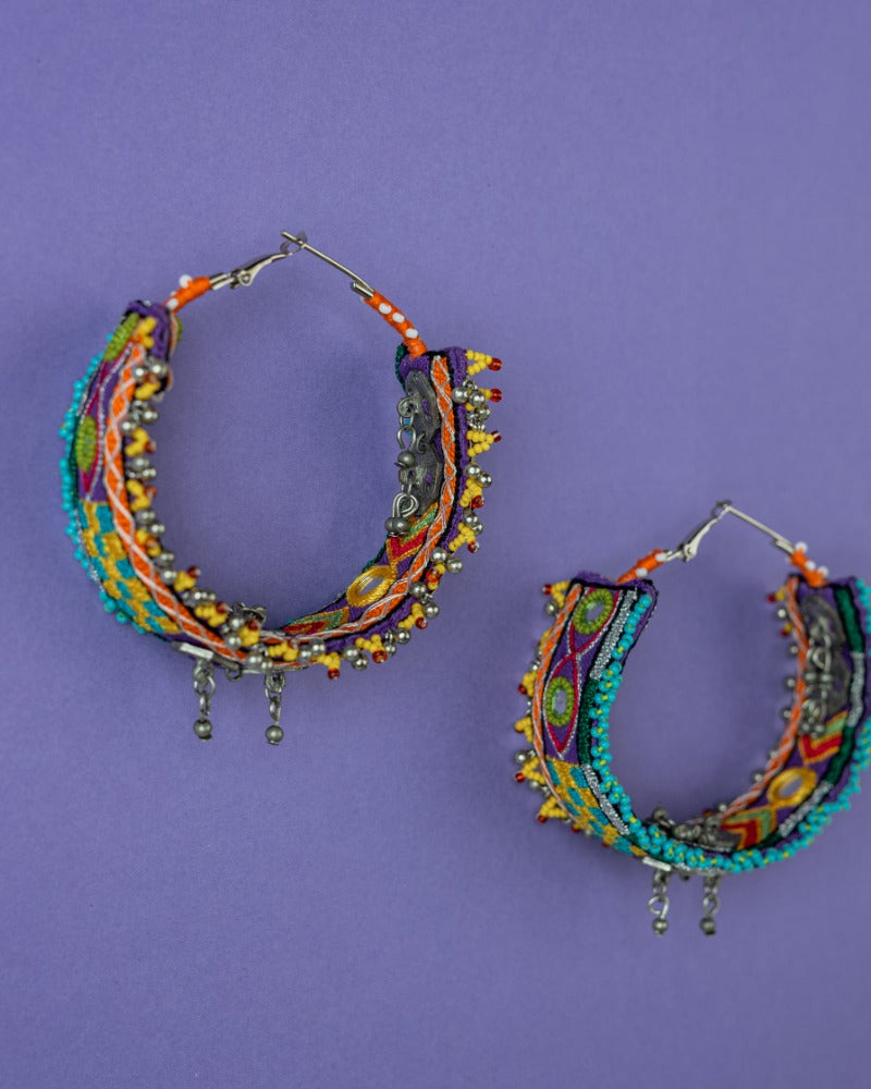Haltino Tha!! Handmade traditional hoop earrings