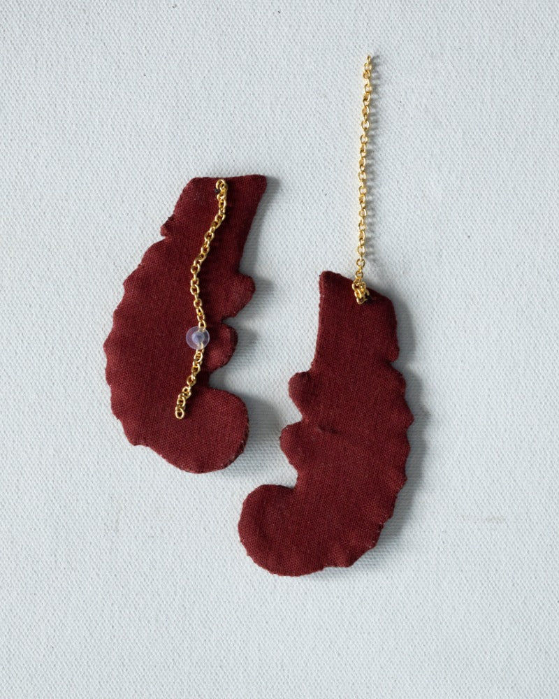 Chill Pill! Handmade chameleon earrings