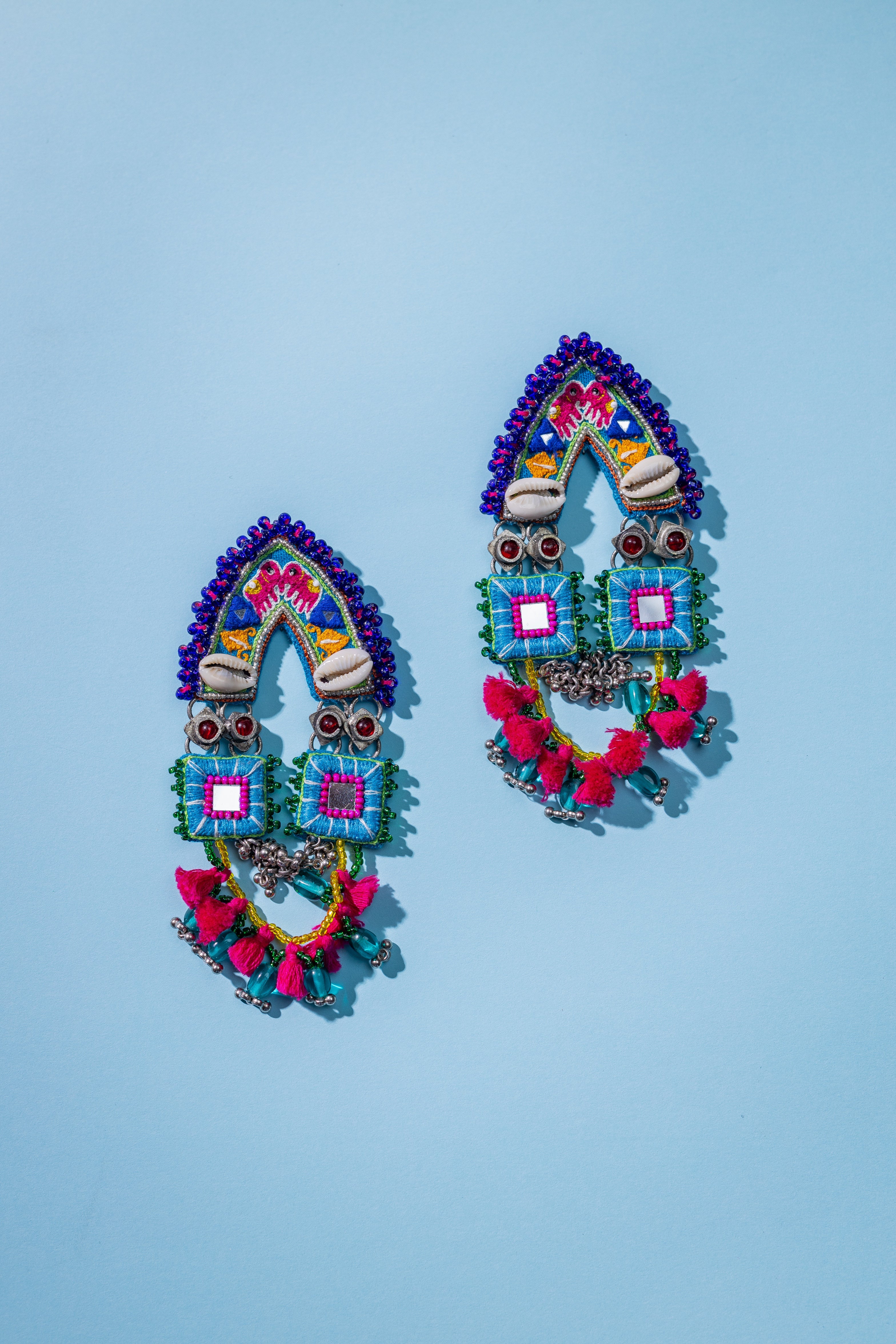 Bloss!! Handcrafted traditional earrings