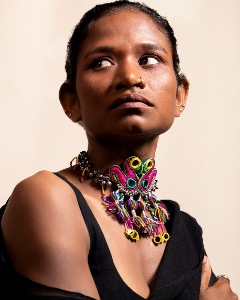 Bhenkda! Handmade traditional choker
