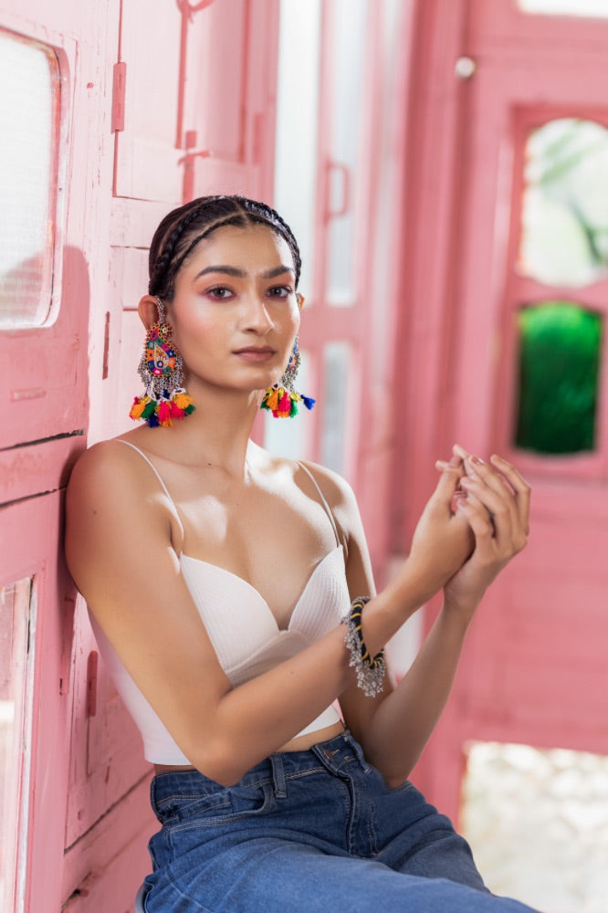 Dumela!! Handcrafted traditional earrings