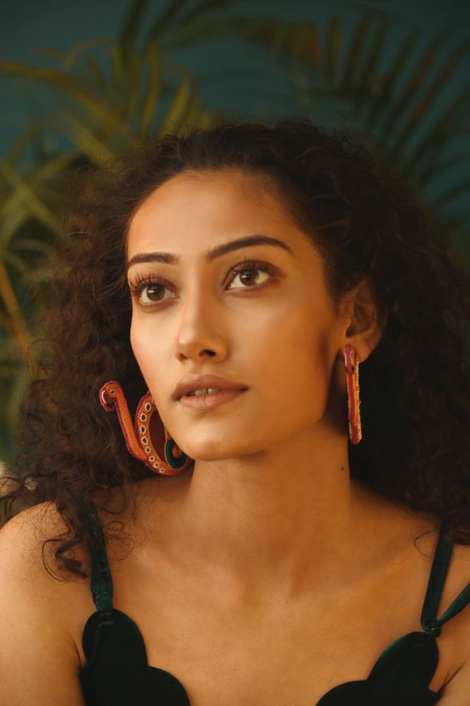 Mamma Mia! Handmade hoop earrings