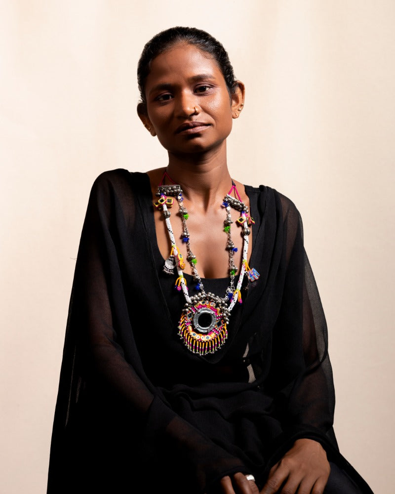 Dhampachada! Handmade traditional neckpiece