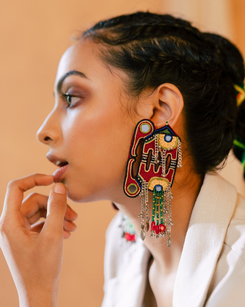 Topa!! Handmade traditional earrings